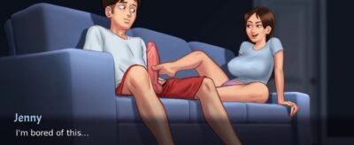 Summertime Saga – Hot Stepsister Gets Deep Pentration From Sexy Stud